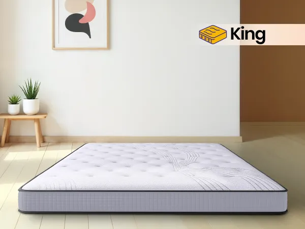 Premium Spring Mattress King Bed ( 78 x 72 x 6 Inches )